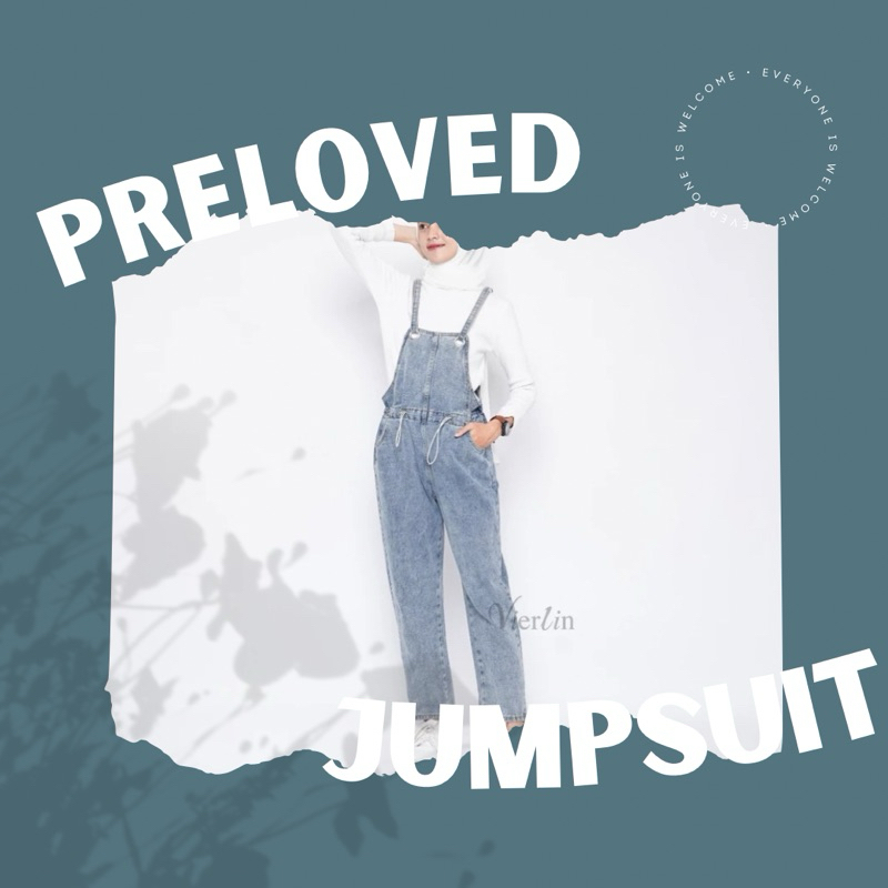 preloved jumpsuit jeans- vierlin