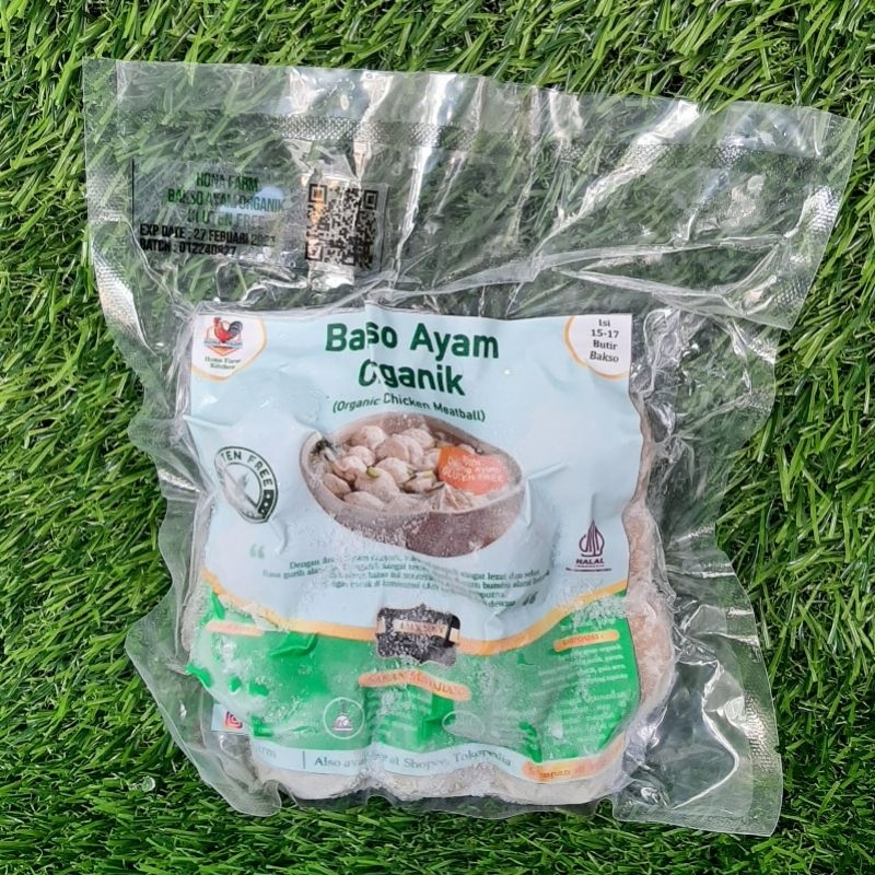 

Bakso ayam organik Hona Farm 300gr