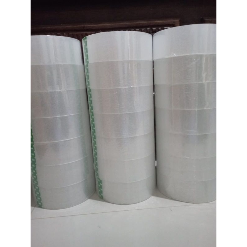 

Lakban Isolasi Packing Bening 40mm 45mm 200yard