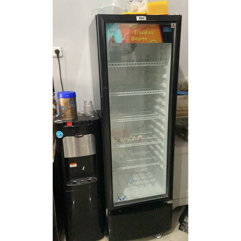 showcase pendingin minuman 5 rak RSA agate 300 second