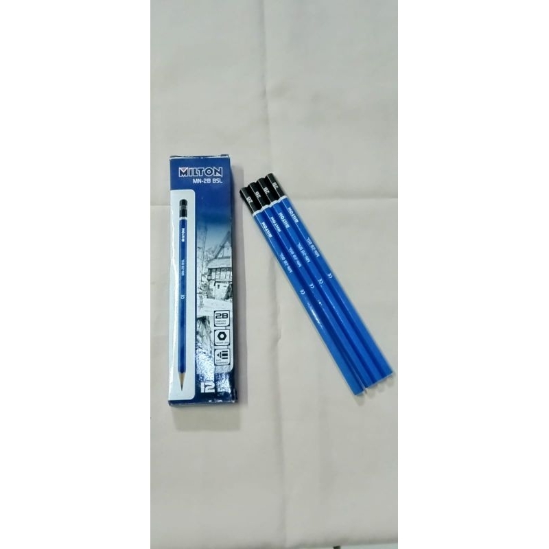 

PENSIL 2B RAUT MURAH MILTON MN-2B BSL (ISI 12 PCS)