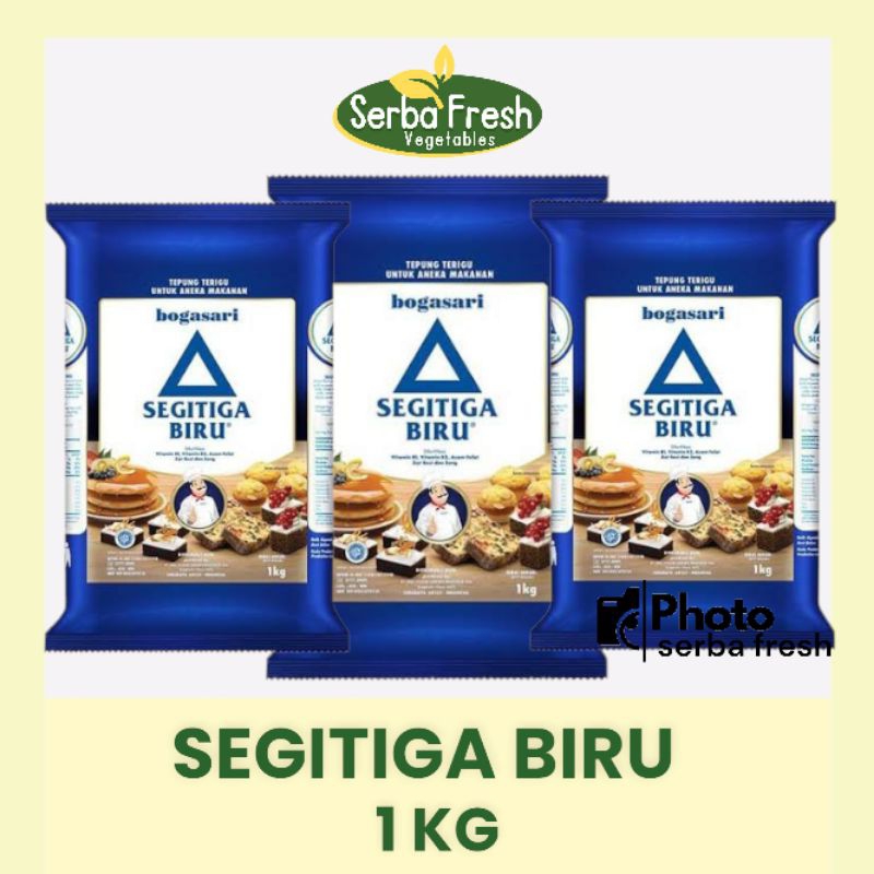 

TEPUNG SEGITIGA BIRU | 1 KG | SERBA FRESH