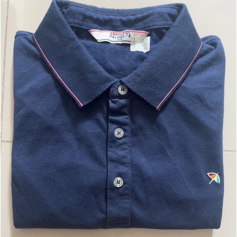 Polo shirt ARNOLD PALMER navy size L Original brand preloved