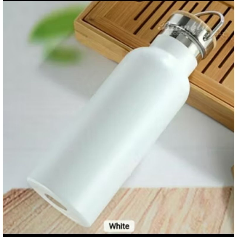 Termos Tutup bambu Termos mini 500 ml stainless SUS 304