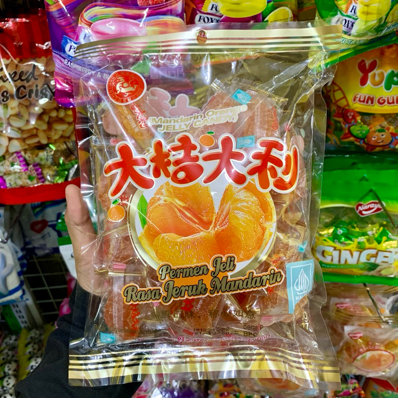 

CLJ Mandarin Orange Jelly Candy 504gr