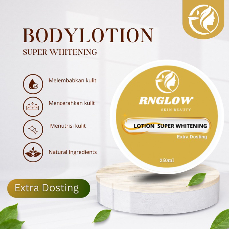 PROMO RN BODY LOTION SUPER WHITENING (Extra Dosting) 10X MENCERAHKAN