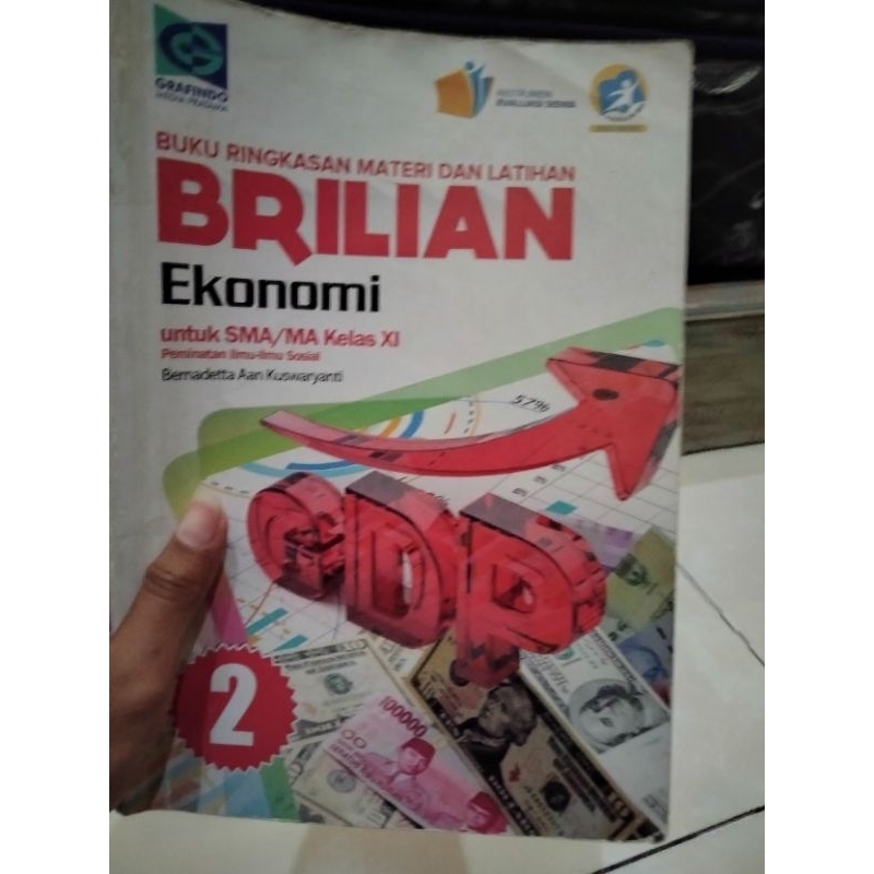 

[PRELOVED] BUKU BRILIAN EKONOMI KELAS 11