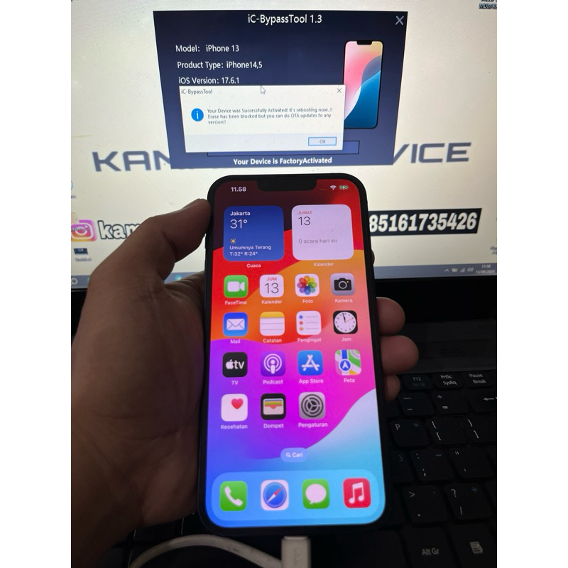 Bypass Wifi Only iPhone XR - 15 Pro Max