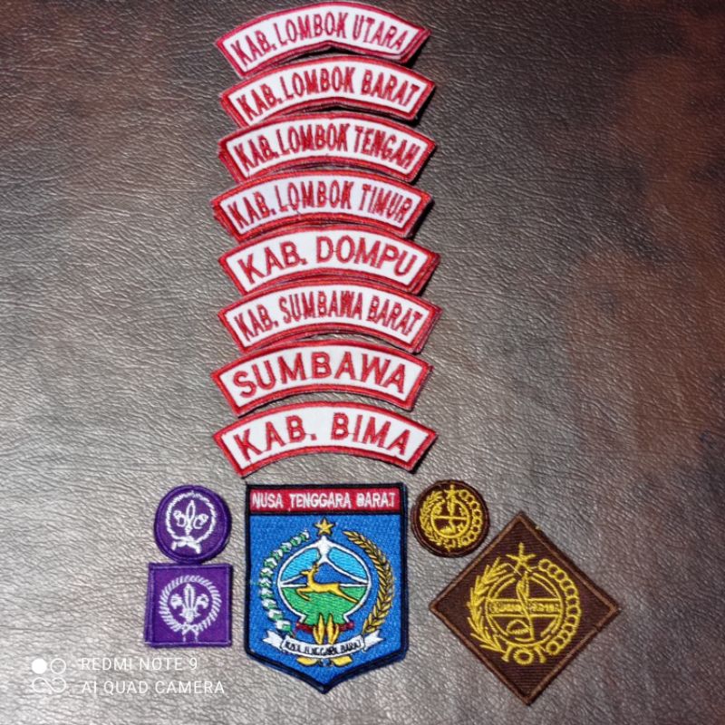 PAKET ATRIBUT PRAMUKA NTB PUTRA PUTRI