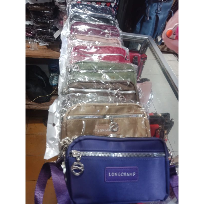 LilaBag Tas Dompet selempang wanita 4 resleting