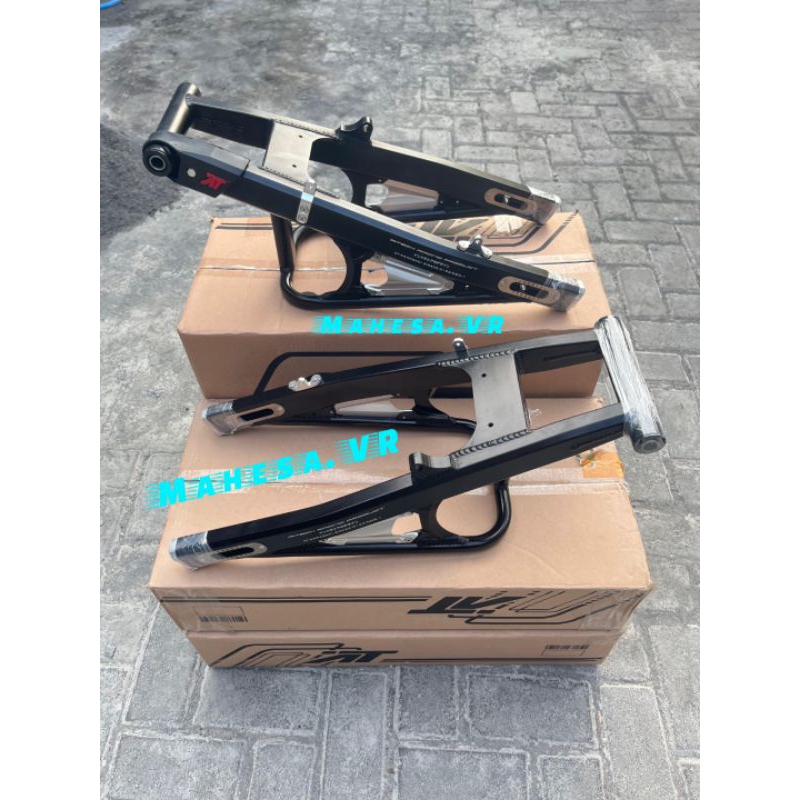 Arm ninja R AITECH Arm AITECH ninja R SS Hitam silver Arm ninja Kawasaki R SS original Aitech