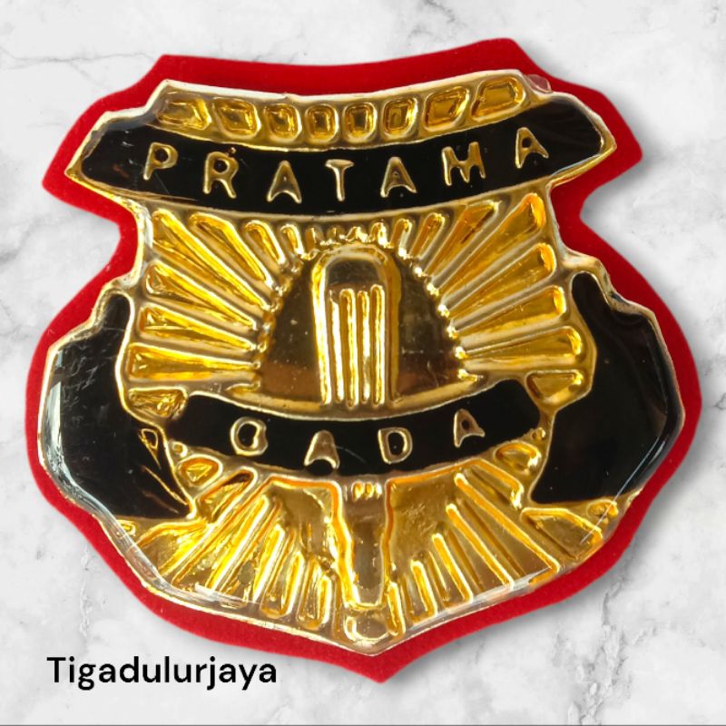 PIN LENCANA GADA PRATAMA BESAR