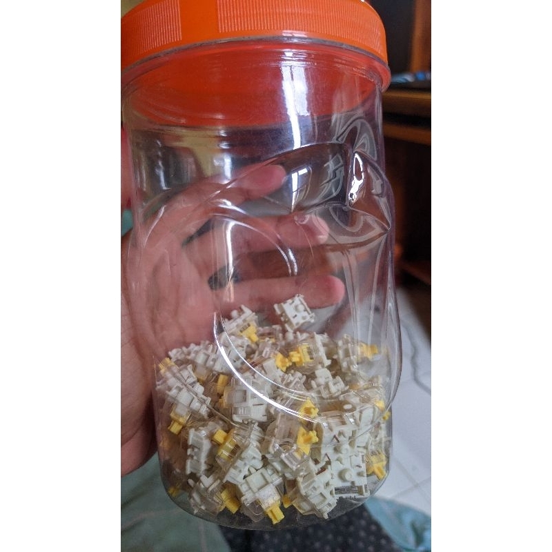 switch gateron yellow hand lubed