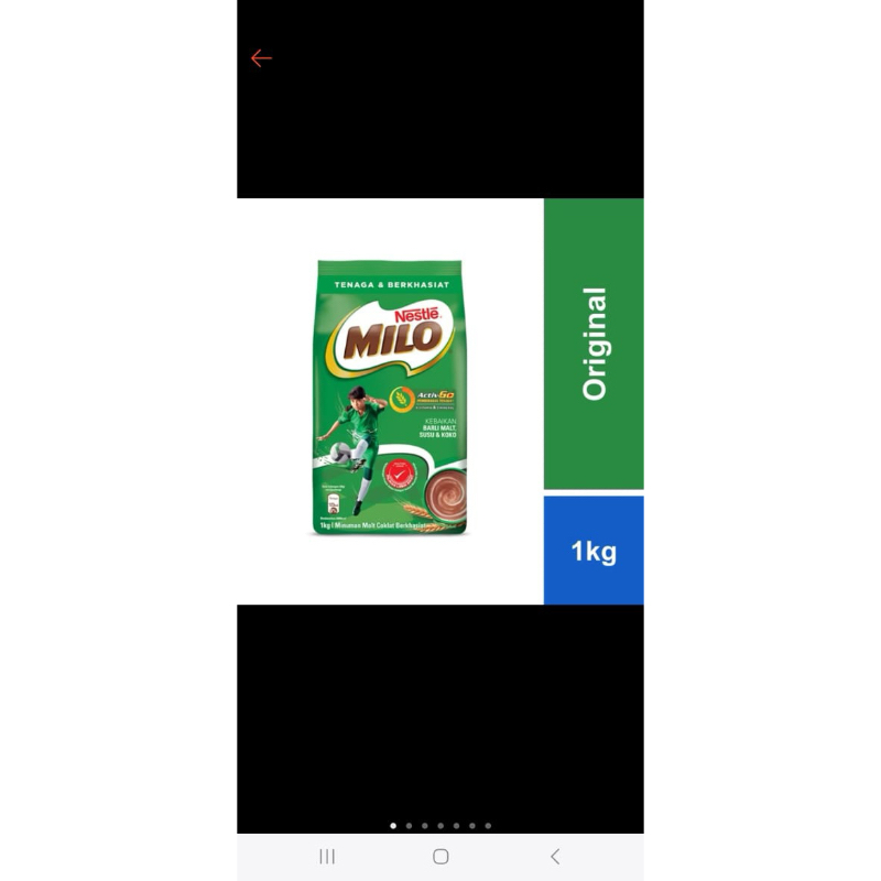 

milo Malaysia original