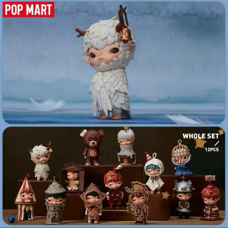 (selected - ready) popmart hirono shelter series blind box - poet - warrior - circus - poet - birdca