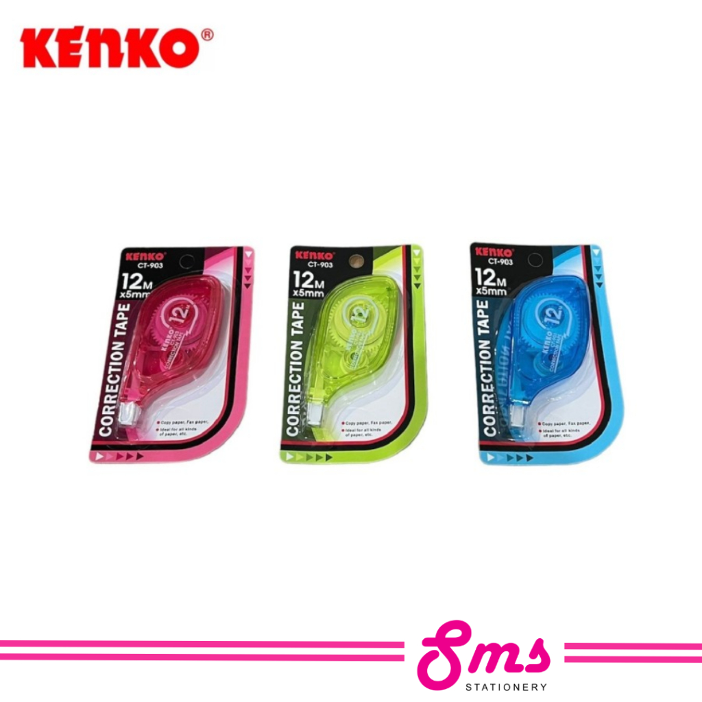 

Kenko Tip-Ex / Correction Tape CT 903 (12mx5mm)