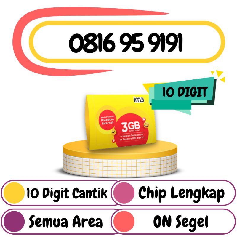 Indosat 10 Digit 11 Digit  IM3 10 DIGIT Nomor Cantik Indosat 11 digit 12 digit nomer cantik indosat 