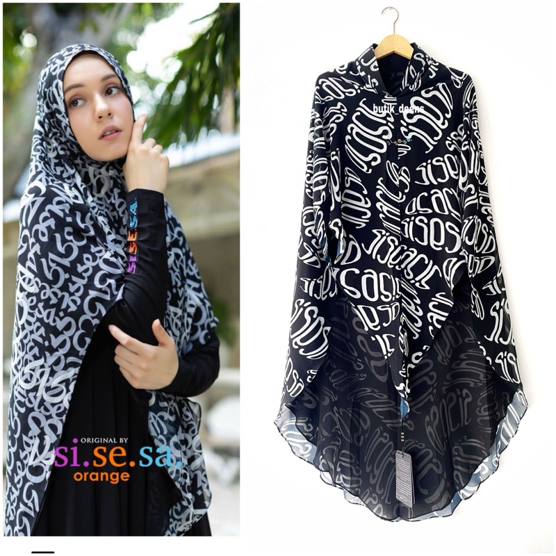 Khimar sisesa Dayana Black