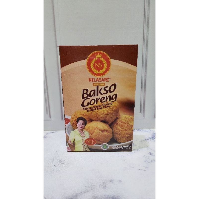 

Tepung Bakso Goreng Nilasari 250gr