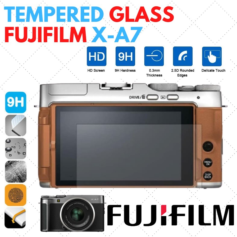 tempered glass Fujifilm X-A7,X-T200 Anti Gores Fujifilm X-T200 X-A7 Screen Protector
