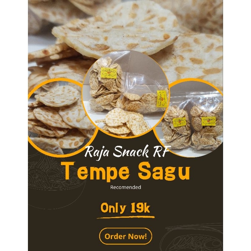 

KERIPIK TEMPE SAGU GURIH DAN RENYAH//500gr-1kg