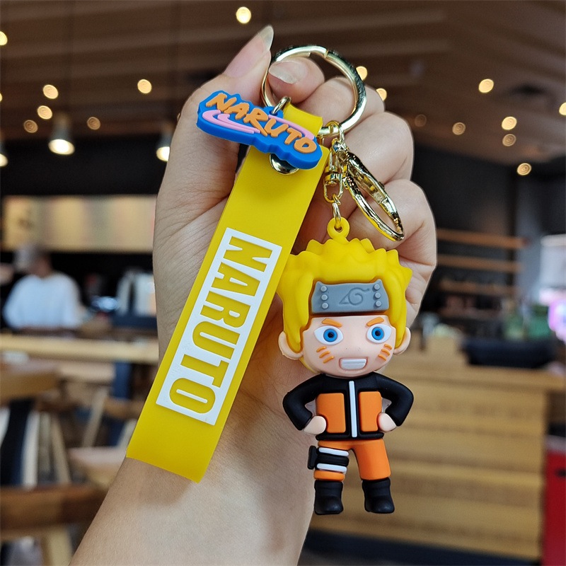 Gantungan Kunci Motif Naruto/ Keychain / Sasuke / Kakashi