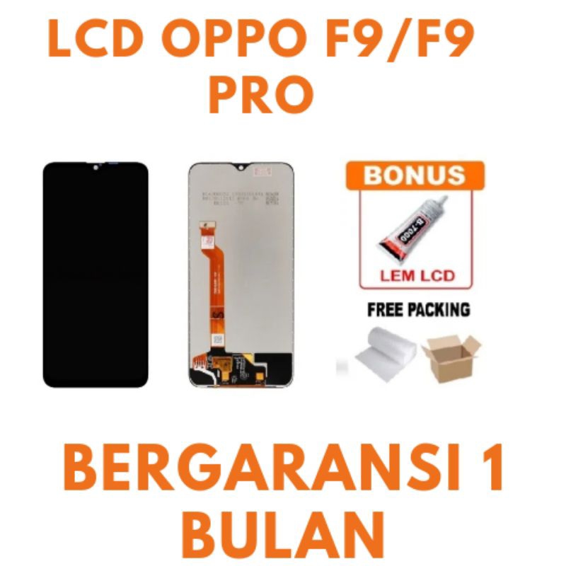 (ORIGINAL) LCD OPPO F9/F9 PRO/REALME 2 PRO/C2 PRO/REALME U1 LAYAR SENTUH BERKUALITAS