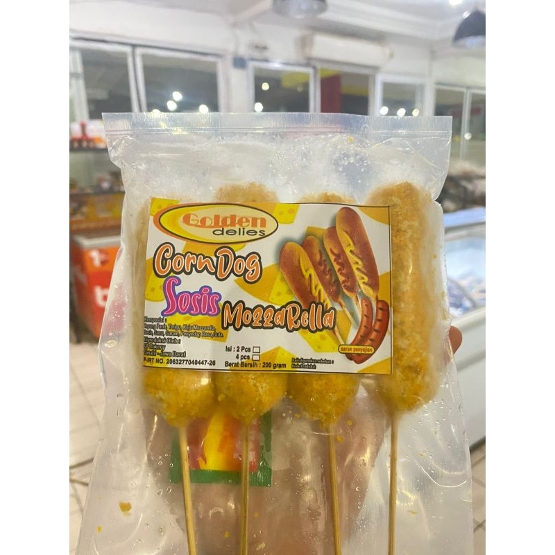 

CornDog Sosis Mozarella isi 4