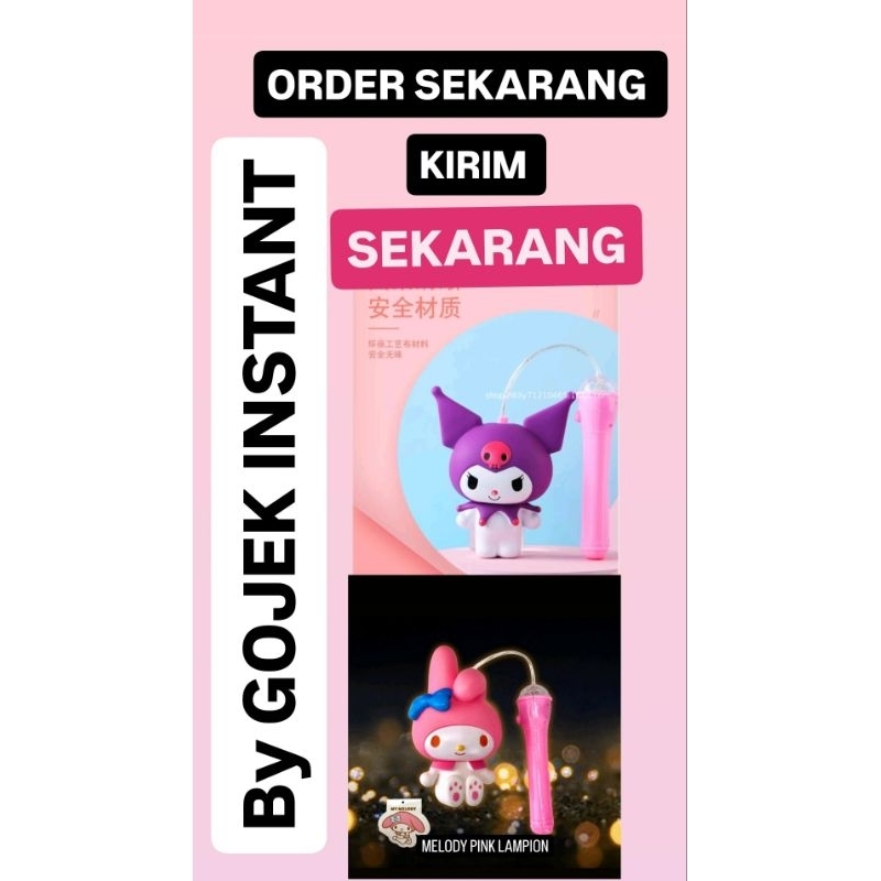 LAMPION ANAK LANTERN KARAKTER KUROMI MELODY MOONCAKE FESTIVAL