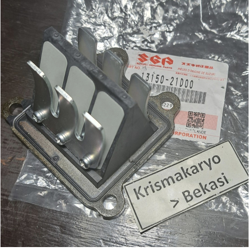 Membran Assy Satria 2 tak Hiu 2t Lumba Ori 2tak Reed Valve Suzuki