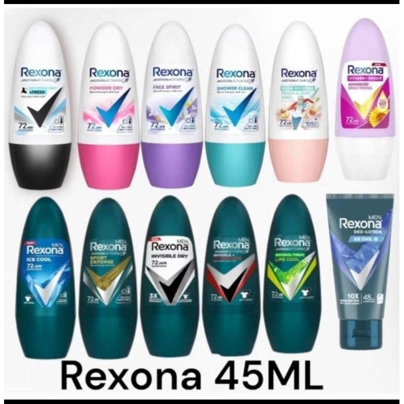 REXONA deodorant roll on pria dan wanita