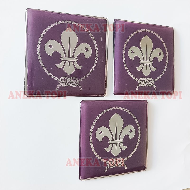 Lencana Emblem Pramuka WOSM Lencana WOSM Gerakan Pramuka - Aneka Topi