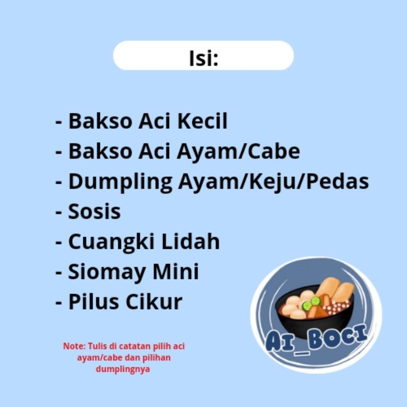 

Bakso Aci