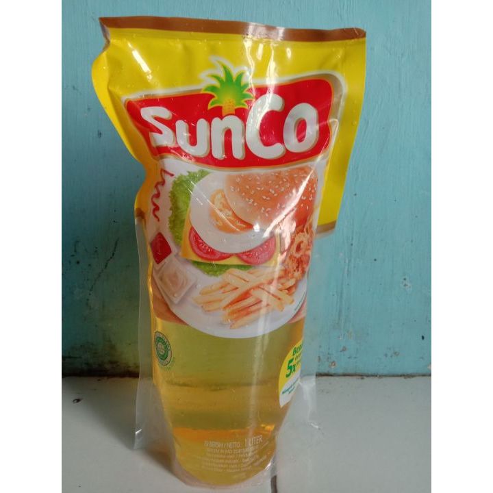 

SUNCO 1 LITER Minyak Goreng 1 Dus isi 12