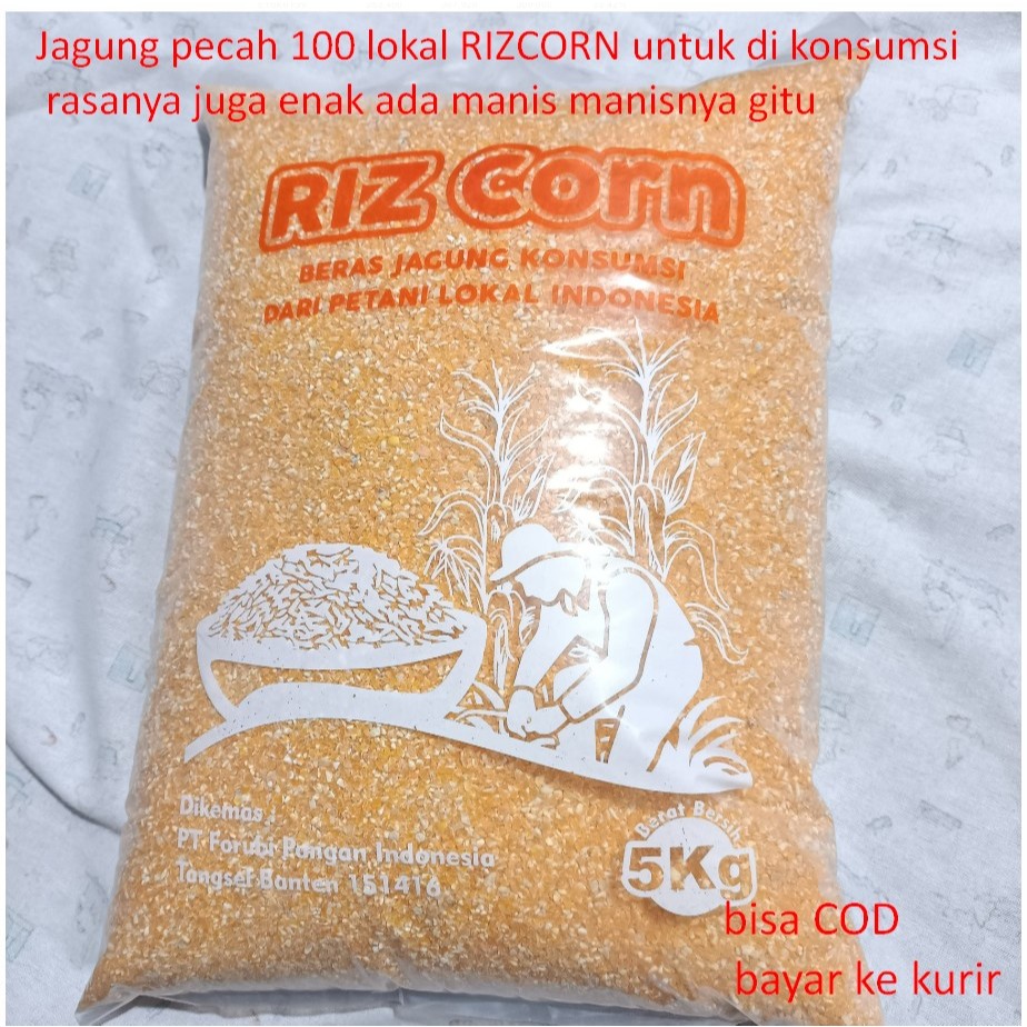 

Jagung pecah 100 lokal RIZCORN untuk di konsumsi rasanya juga enak ada manis manisnya gitu