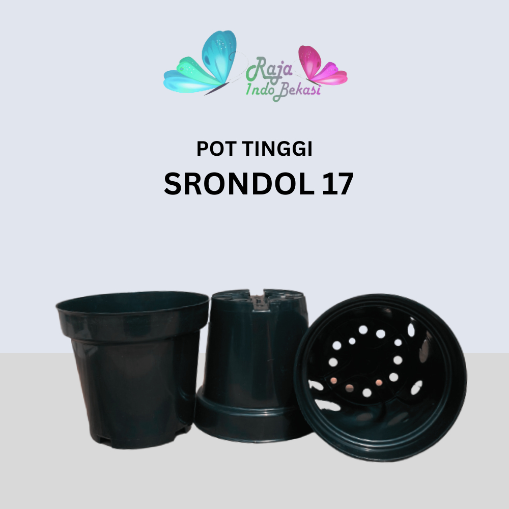 Pot Tinggi Srondol 17 Hitam Mirip Pot Usa Eiffel Effiel 20 25 Pot Tinggi Tirus 10 15 18 20 30 35 40 