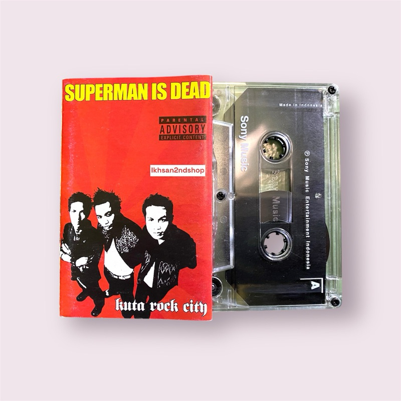 Kaset Pita Superman Is Dead - Kuta Rock City
