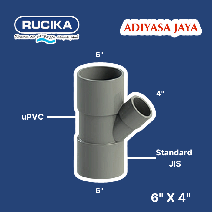 Y Branch AW 6 X 4 (Rucika)