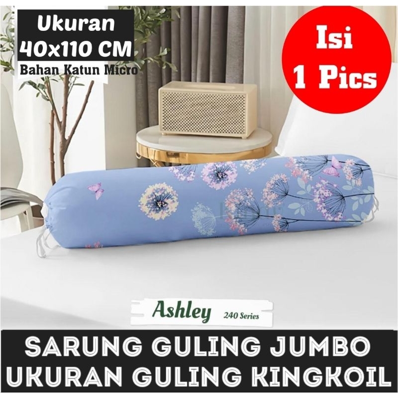 Sarung Guling Ukuran Kingkoil Jumbo 40x110 CM Bahan Bagus Katun Micro