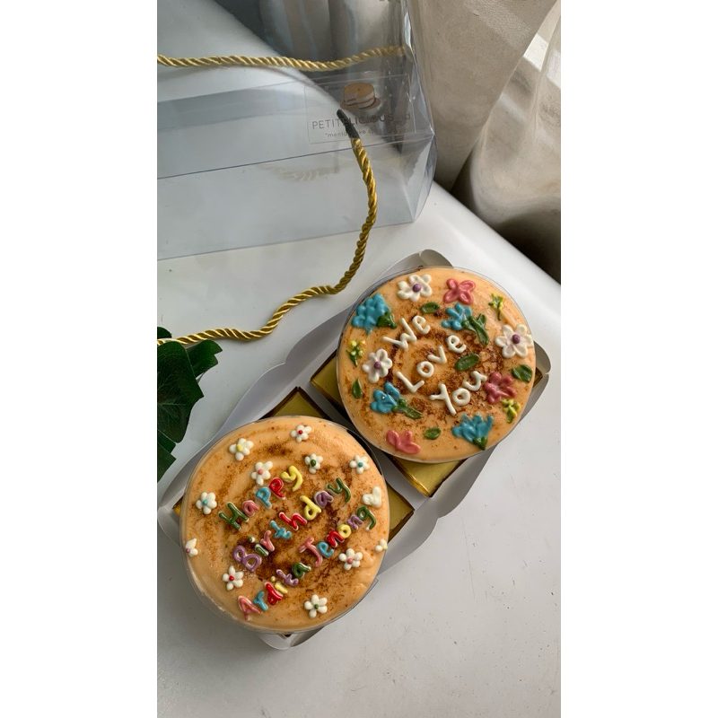 

bento mentai cake box of 2 - petitelicious