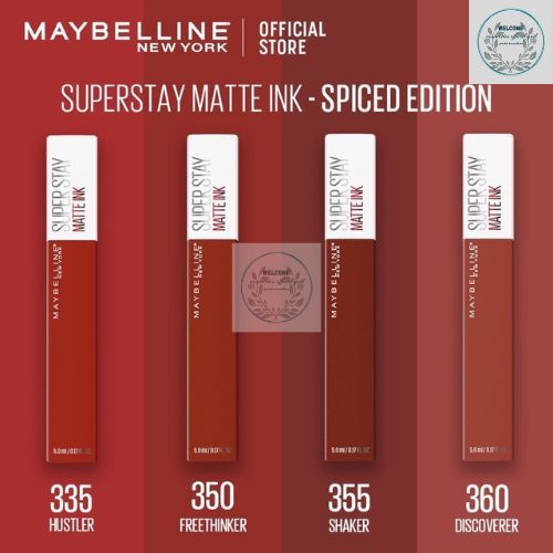 New Original Maybelline SuperStay Matte Ink New Shade!! Spiced Red Edition Original