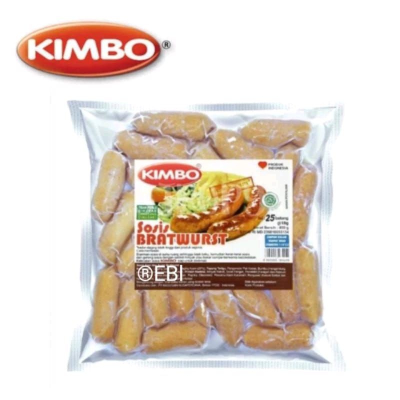 

Kimbo Mini Sosis Bratwurt Coosktail Original 25