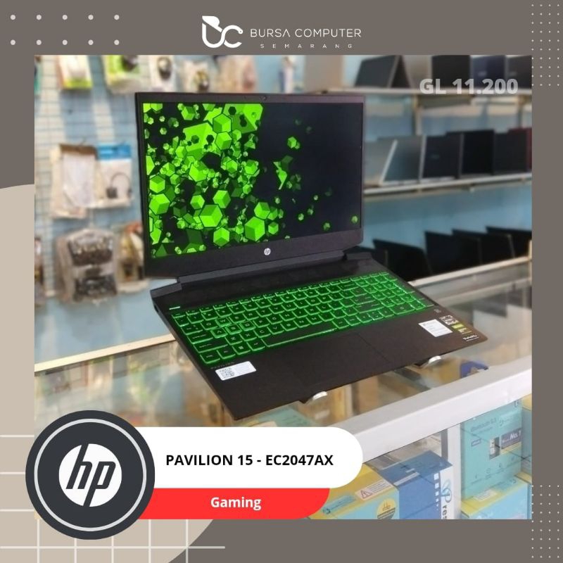 Laptop HP Pavilion Gaming 15-EC2047AX | Ryzen 5 5600H 32GB 512GB GTX1650