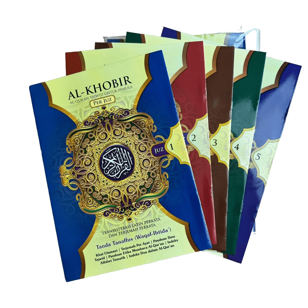 Alquran Latin dan Terjemah Besar Al-Khobir Perjuz A4 Besar Disertai Latin Terjemah Tajwid