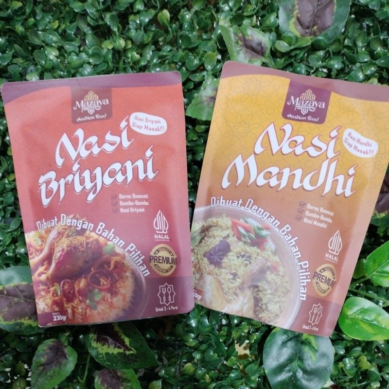 

MAZAYA nasi biryani/nasi mandhi arabian food 230gram