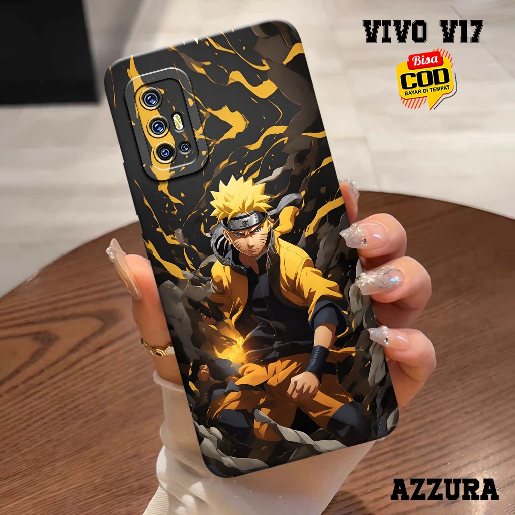 AZZURA - Case Vivo V17 - Fashion Case Anime - Softcase Vivo V17 - Casing Hp Vivo V17 - Kasing Hp Viv