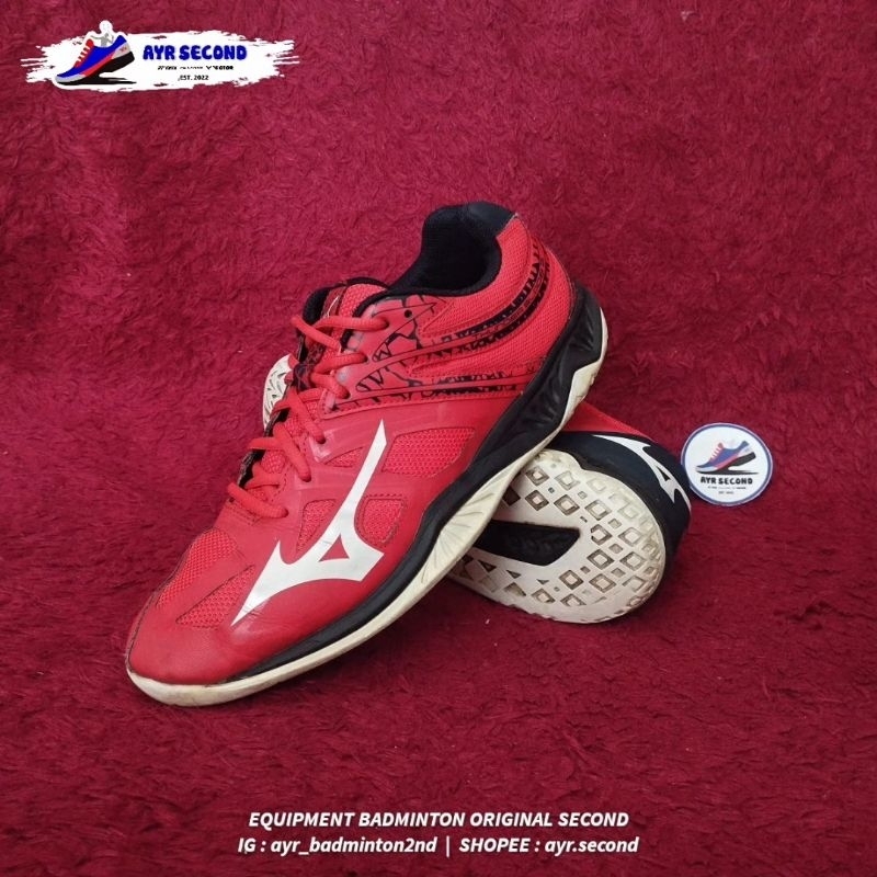 Sepatu Badminton MIZUNO THUNDER BLADE 2 Second Original