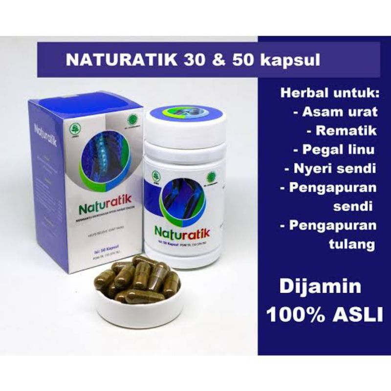 HERBAL ASAM URAT PERSENDIAN ( NATURATIK )