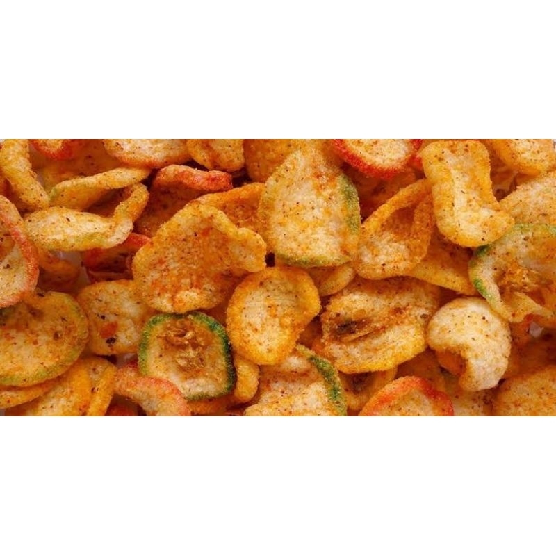 

1kg KERUPUK BAWANG SEBLAK KEJU MANIS RENYAH CEMILAN SNACK ZAHRA