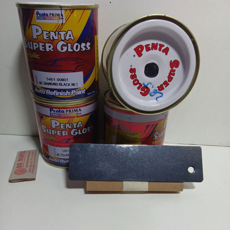 S09901 CAT DUCO PENTA HITAM METALIK DIAMOND BLACK MET